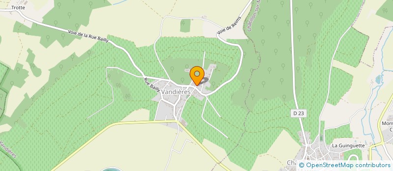 localisation de l'entreprise MONSIEUR LAURENT SAINTOMER  VANDIERES