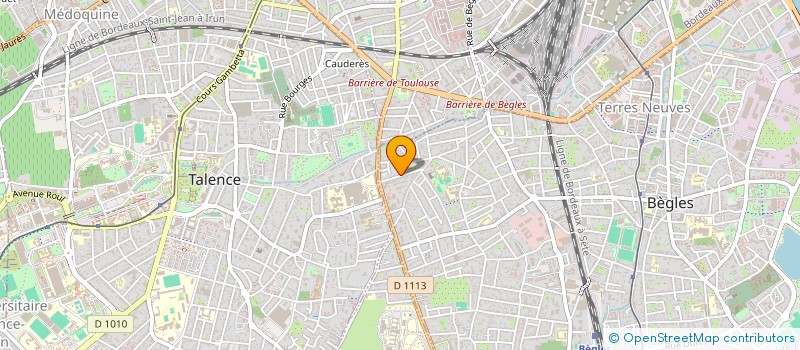 localisation de l'entreprise MONSIEUR LAURENT SALARD à BEGLES