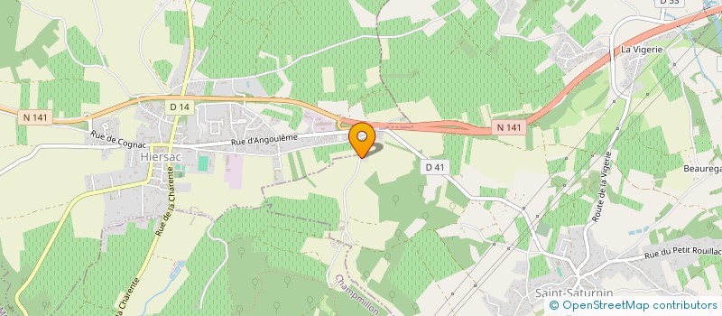 localisation de l'entreprise MONSIEUR LAURENT SALICIO à SAINT-SATURNIN
