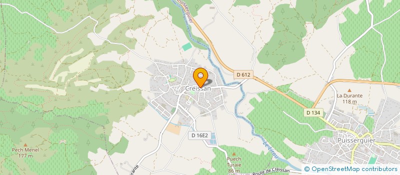 localisation de l'entreprise MONSIEUR LAURENT SALINAS  CREISSAN