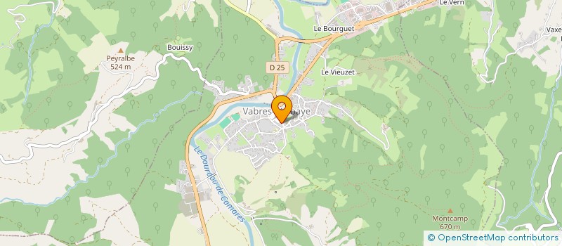 localisation de l'entreprise MONSIEUR LAURENT SALLES  SAINT-FELIX-DE-SORGUES