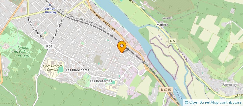 localisation de l'entreprise MONSIEUR LAURENT SALMI à VERNON