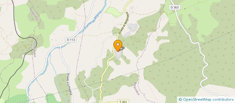 localisation de l'entreprise MONSIEUR LAURENT SALOMON  BELGODERE