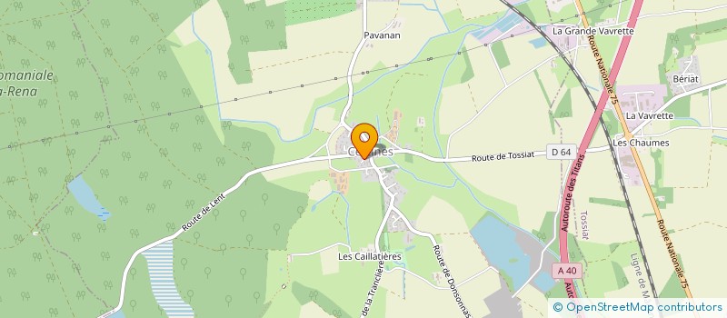 localisation de l'entreprise MONSIEUR LAURENT SALOMON à CERTINES