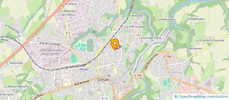 localisation de l'entreprise MONSIEUR LAURENT SALOU à DINAN
