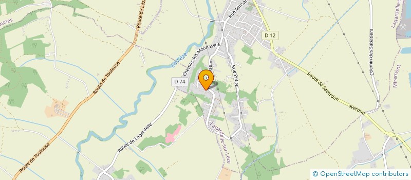 localisation de l'entreprise MONSIEUR LAURENT SALUDAS à LAGARDELLE-SUR-LEZE