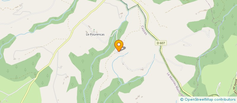 localisation de l'entreprise MONSIEUR LAURENT SALVAYRE à LE MASNAU-MASSUGUIES