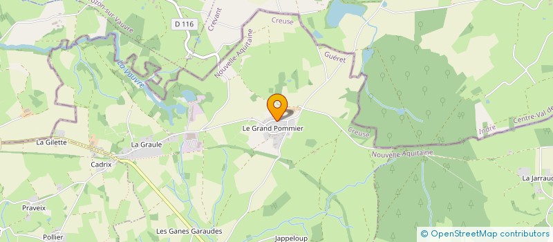 localisation de l'entreprise MONSIEUR LAURENT SAMSON  LA FORET-DU-TEMPLE