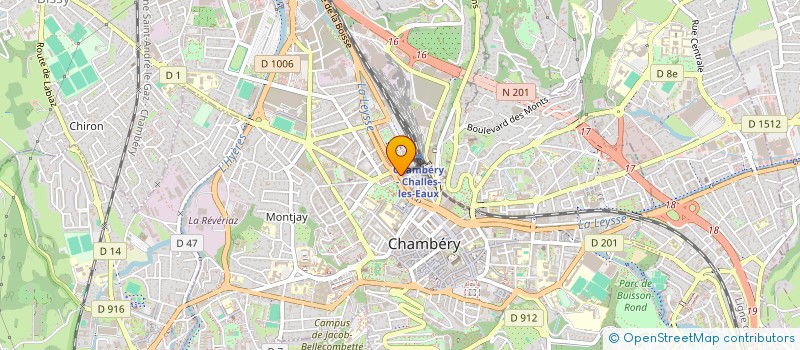 localisation de l'entreprise MONSIEUR LAURENT SANCHEZ  CHAMBERY