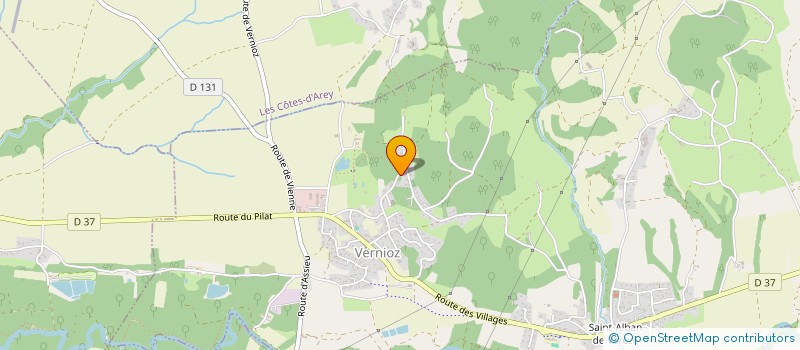 localisation de l'entreprise MONSIEUR LAURENT SANCHEZ  VERNIOZ