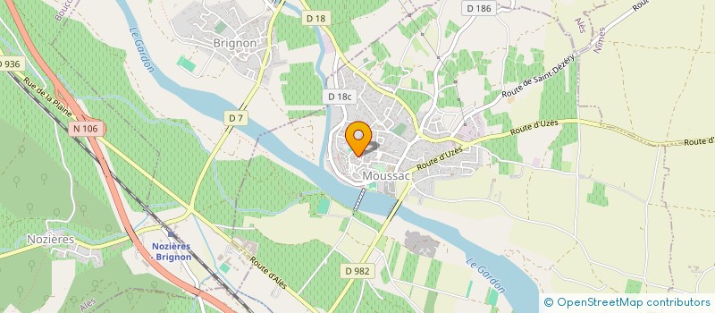 localisation de l'entreprise MONSIEUR LAURENT SANITAS à MOUSSAC