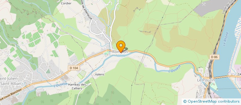 localisation de l'entreprise MONSIEUR LAURENT SARNELLI  ROMPON