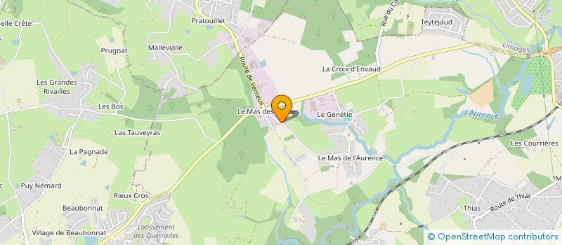 localisation de l'entreprise MONSIEUR LAURENT SAUNIER à ISLE