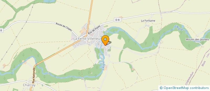 localisation de l'entreprise MONSIEUR LAURENT SAUTEREAU à CLOYES-LES-TROIS-RIVIERES