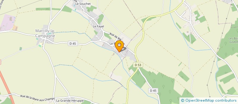 localisation de l'entreprise MONSIEUR LAURENT SAUTEREAU à MARCILLY-LA-CAMPAGNE