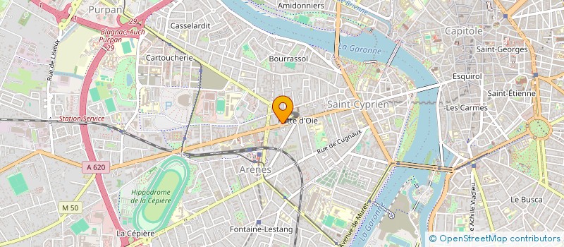 localisation de l'entreprise MONSIEUR LAURENT SAUVAGNAC à TOULOUSE
