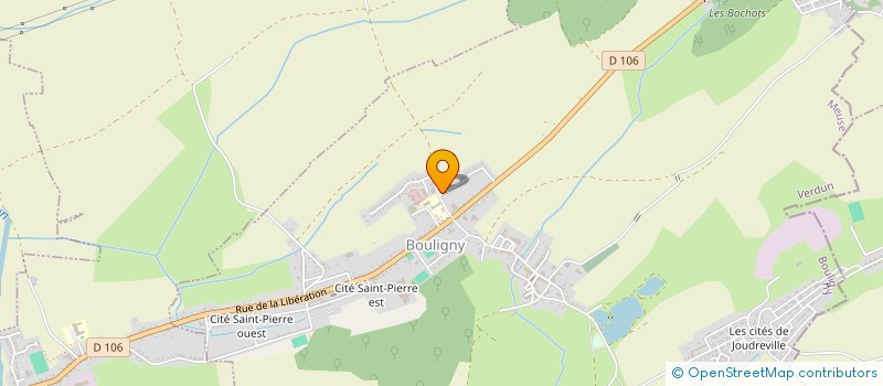 localisation de l'entreprise MONSIEUR LAURENT SAVARD à BOULIGNY