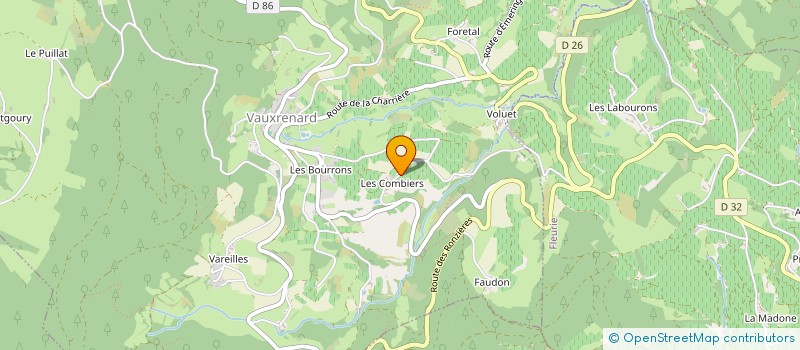 localisation de l'entreprise MONSIEUR LAURENT SAVOYE à VAUXRENARD