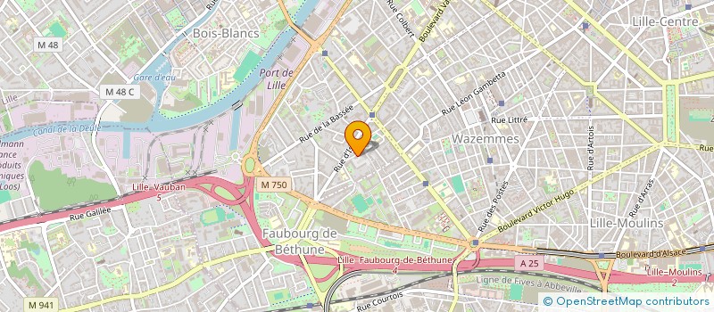 localisation de l'entreprise MONSIEUR LAURENT SAYAG  LILLE