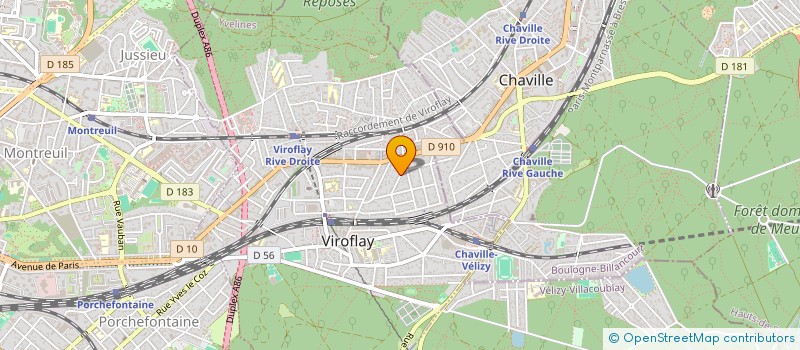 localisation de l'entreprise MONSIEUR LAURENT SCALESE à VIROFLAY