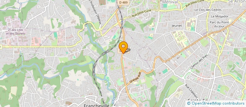 localisation de l'entreprise MONSIEUR LAURENT SCAPPATICCI  FRANCHEVILLE