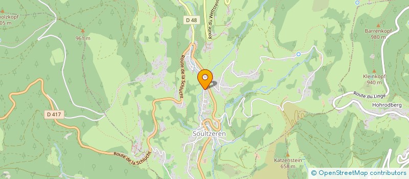 localisation de l'entreprise MONSIEUR LAURENT SCHAFFHAUSER  SOULTZEREN