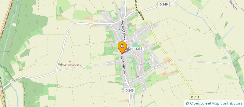 localisation de l'entreprise MONSIEUR LAURENT SCHELL  SEEBACH