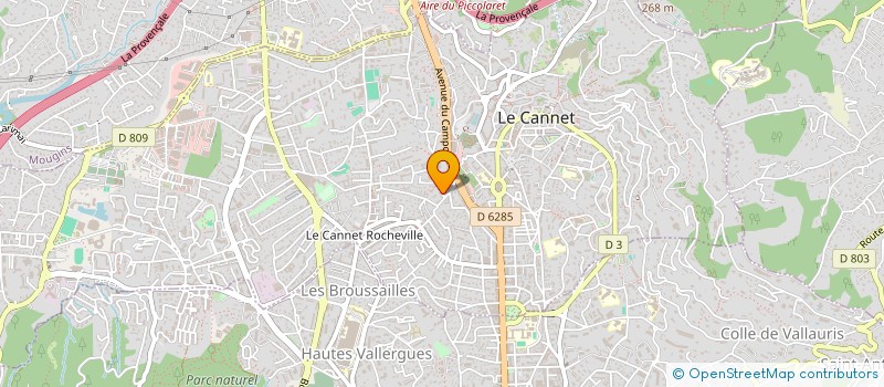 localisation de l'entreprise MONSIEUR LAURENT SCHEMBRI à LE CANNET