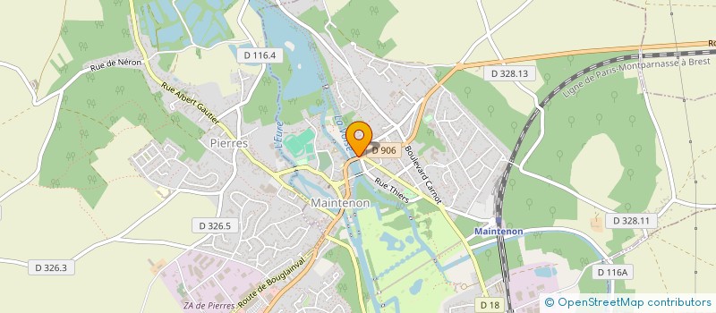 localisation de l'entreprise MONSIEUR LAURENT SCHIANO à MAINTENON