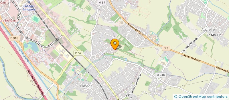 localisation de l'entreprise MONSIEUR LAURENT SCHIAVINATO  LABEGE