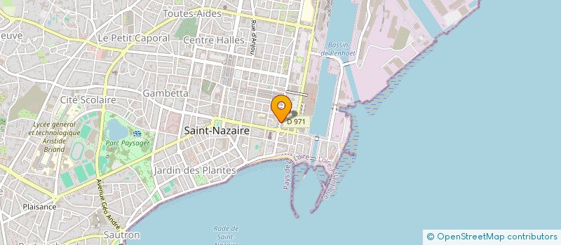 localisation de l'entreprise MONSIEUR LAURENT SCHILLINGER  SAINT-NAZAIRE
