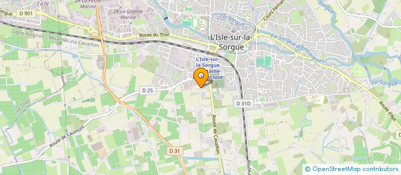 localisation de l'entreprise MONSIEUR LAURENT SCHMID  L'ISLE-SUR-LA-SORGUE