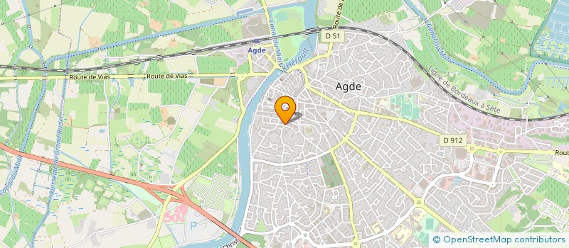 localisation de l'entreprise MONSIEUR LAURENT SCHMITT à AGDE