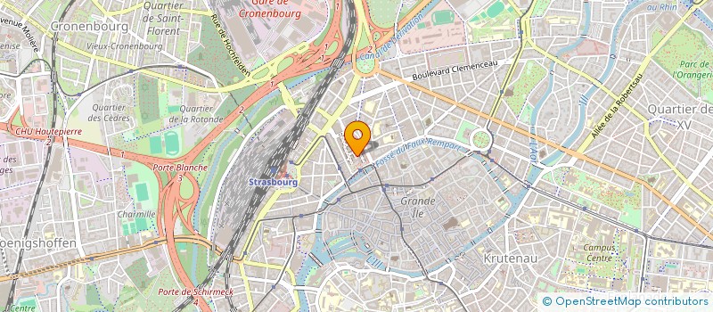 localisation de l'entreprise MONSIEUR LAURENT SCHMITT à STRASBOURG
