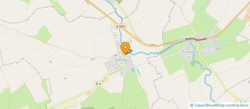 localisation de l'entreprise MONSIEUR LAURENT SCHMITT  RAVILLE