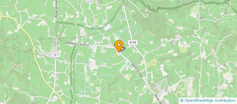 localisation de l'entreprise MONSIEUR LAURENT SCHNEIDER  VAISON-LA-ROMAINE