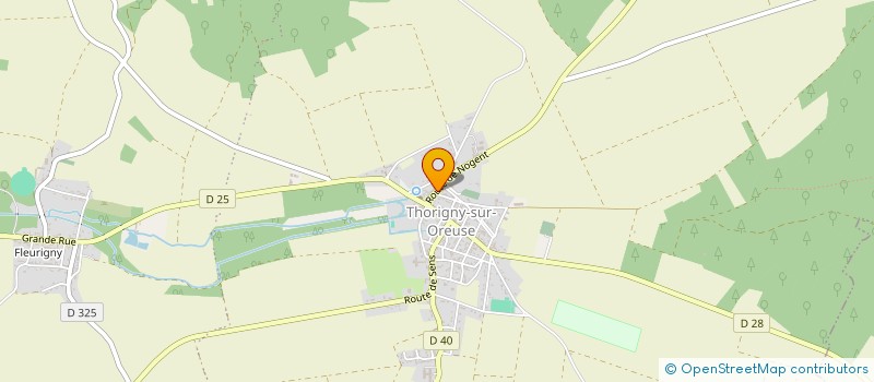 localisation de l'entreprise MONSIEUR LAURENT SCHNEIDER  THORIGNY-SUR-OREUSE