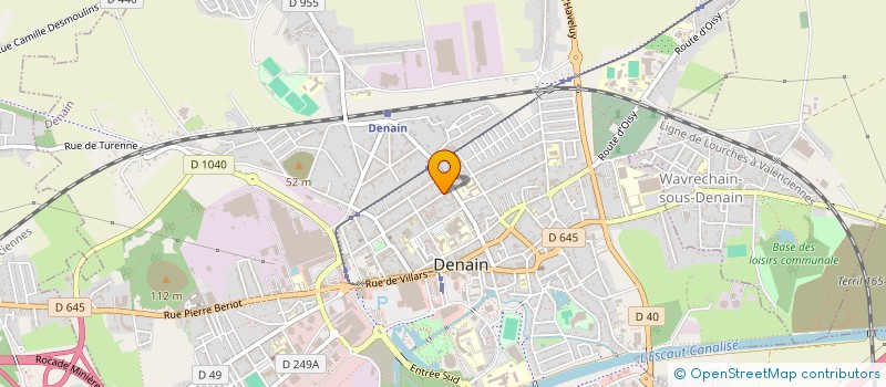 localisation de l'entreprise MONSIEUR LAURENT SCHOEMACKER à DENAIN