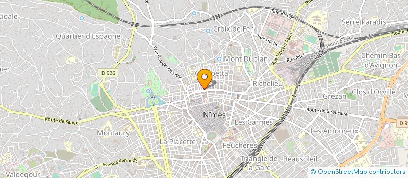 localisation de l'entreprise MONSIEUR LAURENT SCHRICKE à NIMES