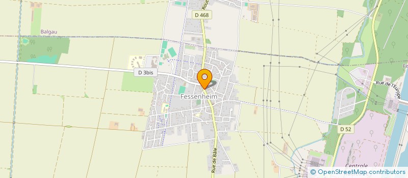 localisation de l'entreprise MONSIEUR LAURENT SCHWEIN  FESSENHEIM