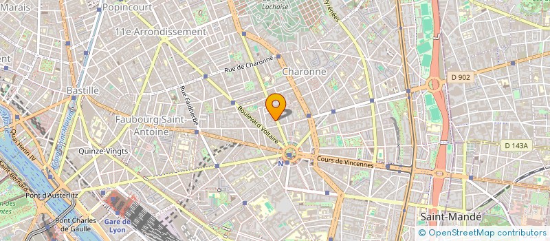 localisation de l'entreprise MONSIEUR LAURENT SEBES  PARIS