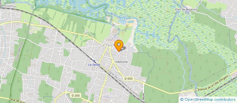 localisation de l'entreprise MONSIEUR LAURENT SEGARD à LE TEICH