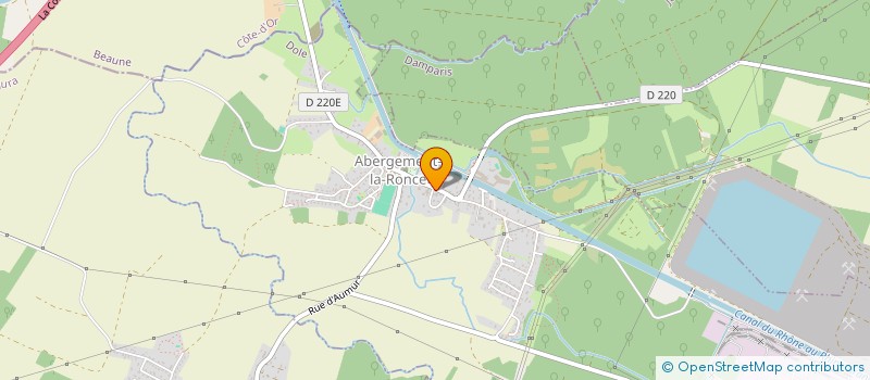 localisation de l'entreprise MONSIEUR LAURENT SEGER  ABERGEMENT-LA-RONCE