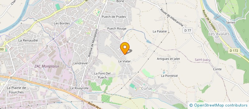 localisation de l'entreprise MONSIEUR LAURENT SEGOND  CUNAC