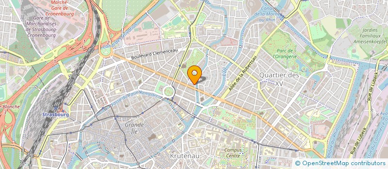 localisation de l'entreprise MONSIEUR LAURENT SELLAM à STRASBOURG