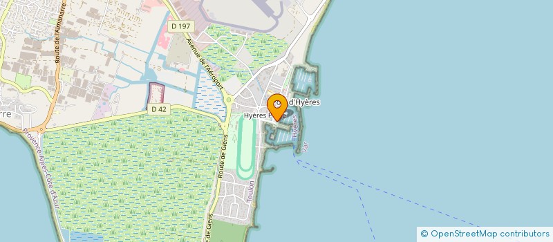 localisation de l'entreprise MONSIEUR LAURENT SEMIN  HYERES