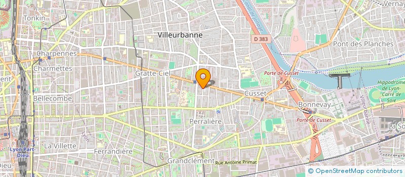 localisation de l'entreprise MONSIEUR LAURENT SEMPERBONI  VILLEURBANNE