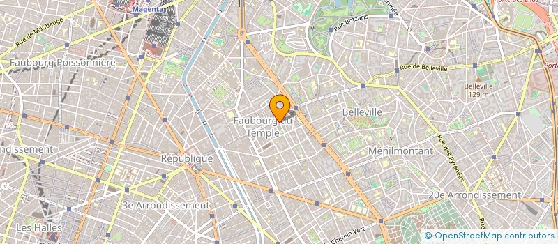 localisation de l'entreprise MONSIEUR LAURENT SENANGE  PARIS