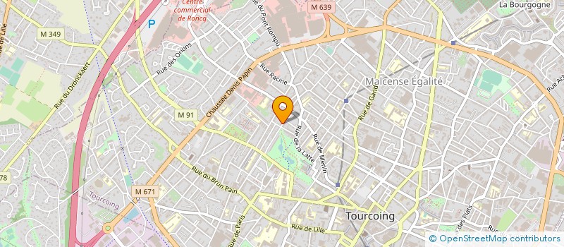 localisation de l'entreprise MONSIEUR LAURENT SENESAEL  TOURCOING