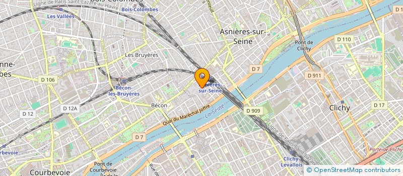 localisation de l'entreprise MONSIEUR LAURENT SEPTE à ASNIERES-SUR-SEINE